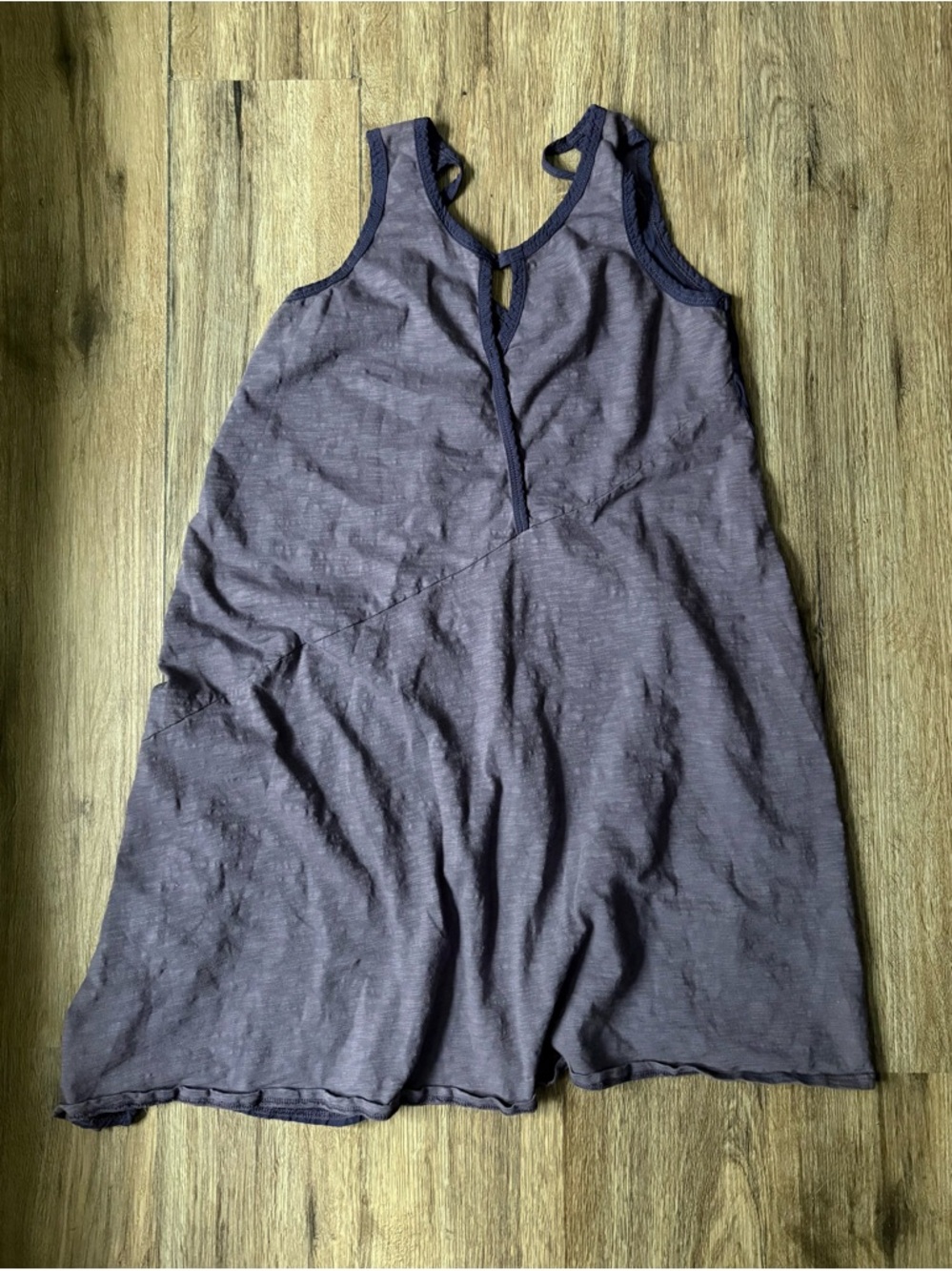 Anthropologie Keyhole Tank Dress Women’s XS Petite Purple Party Cocktail Casual
